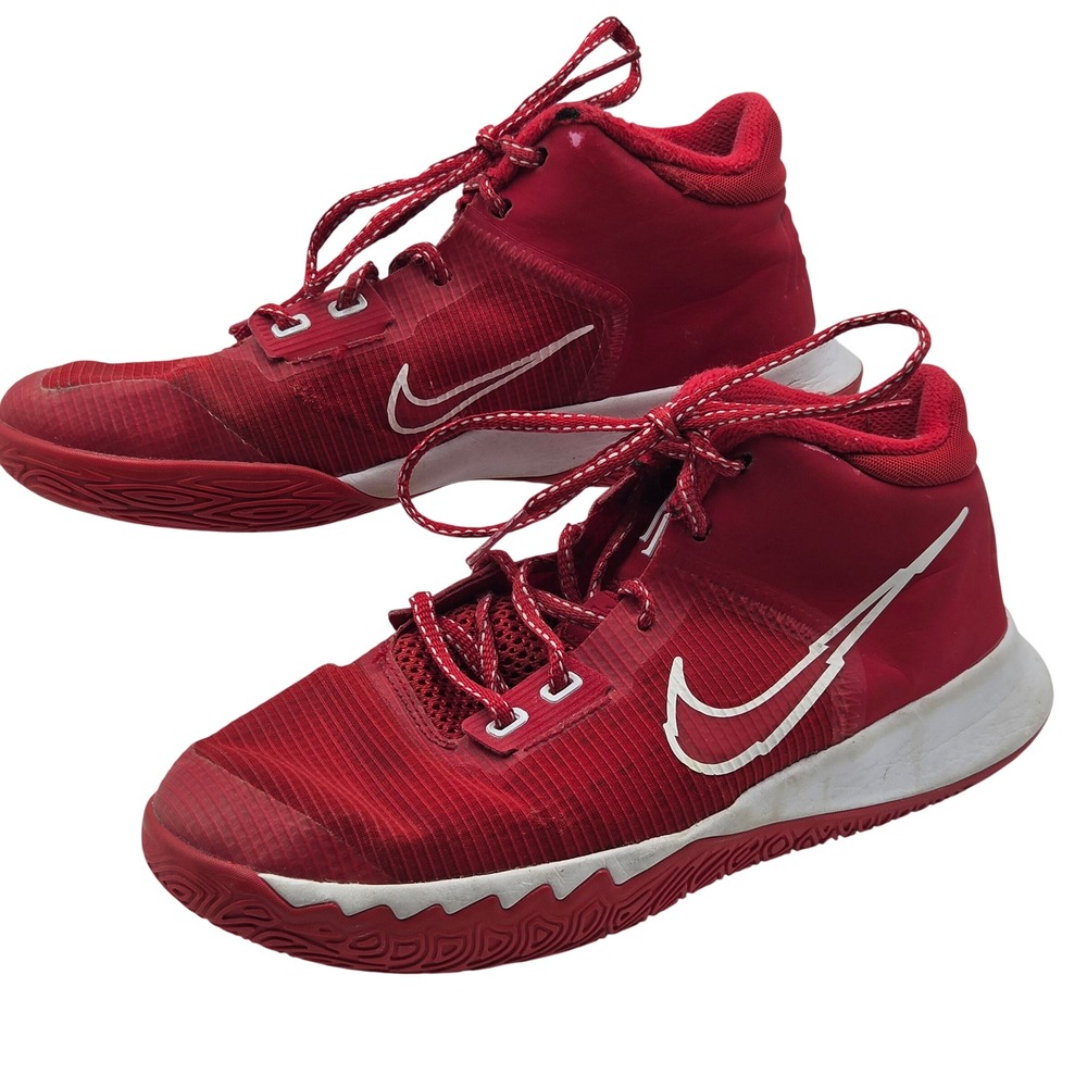 Nike Kyrie Flytrap 4 Shoes Youth 6Y University Red White Basketball CT5537-600